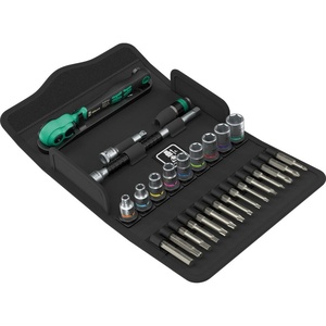 image:image8100 SA 15 Zyklop Comfort Ratchet Set reversing Lever 14 Drive Imperial 28 Pieces