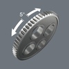 image:imageWera 05003550001 8000 B Zyklop Speed Ratchet with 38 drive 38 x 199 mmOne Size