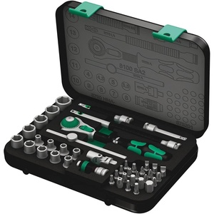 image:imageWera 8100 SA 2 Zyklop 14 Metric Ratchet Set 42PiecesOne Size