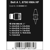 image:imageWera Belt 1 Zyklop 14 Socket Belt Set with Holding Function Metric 05003880001