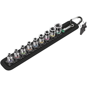 image:imageWera Belt 1 Zyklop 14 Socket Belt Set with Holding Function Metric 05003880001