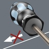 image:imageWera 05032006001 Kraftform Stainless 3334 Stainless Steel Slotted Screwdriver Lasertip 8mm Head 7 Blade Length40Mm
