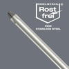 image:imageWera 05032006001 Kraftform Stainless 3334 Stainless Steel Slotted Screwdriver Lasertip 8mm Head 7 Blade Length55mm