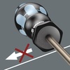 image:imageWera 05032006001 Kraftform Stainless 3334 Stainless Steel Slotted Screwdriver Lasertip 8mm Head 7 Blade LengthSlotted  35mm Head  4 Blade