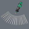 image:imageWera 05057480001 826 T Kraftform Turbo bitholding screwdriver handle with Rapidaptor quickrelease chuck 14 x 146 mmOne Size