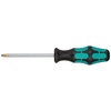 image:imageWera 05008710001 Kraftform Plus 350 PH Phillips Screwdriver Lasertip PH 1 Head 318 Blade LengthPhillips  PH 2 Head  4 Blade