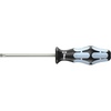 image:imageWera 05032006001 Kraftform Stainless 3334 Stainless Steel Slotted Screwdriver Lasertip 8mm Head 7 Blade Length30Mm