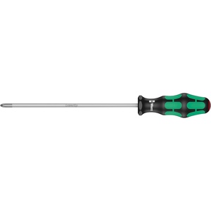image:imageWera 05008710001 Kraftform Plus 350 PH Phillips Screwdriver Lasertip PH 1 Head 318 Blade LengthPhillips  PH 2 Head  8 Blade