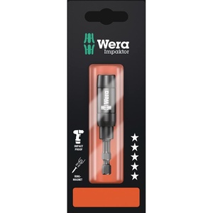 image:imageWera 05073990001 14 Hex Drive Impaktor Bit Holder with Ringmagnet Carded