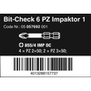 image:imageBITCHECK 6 PZ IMPAKTOR 1 BITS FOR PZ SCREWS