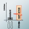 image:imageWera  5057616001 8511 Diamond Coated Impaktor Screwdriver Bits for PH 2 Phillips Screws Pack of 10One Size