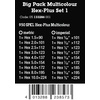 image:imageWera 05133286001 Big Pack Multicolour HexPlus HexPlus Set 1 Metric and Inch 19Piece